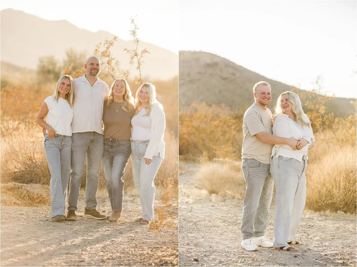 A Desert Sunset Family Session at South Mountain: Keep doing family photos, even when your kids are Grown