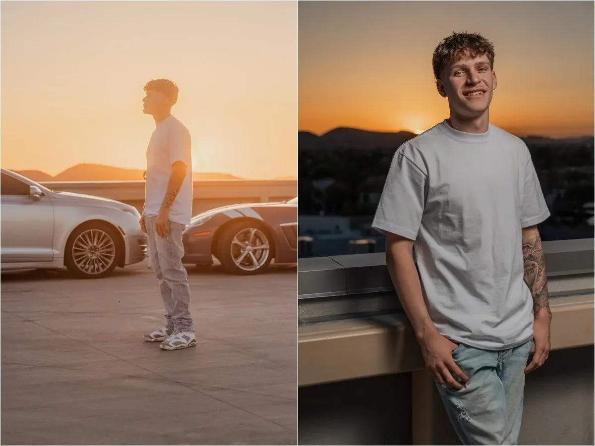 Custom Senior Photos in Phoenix That Go Beyond the Ordinary | Teagan’s Automotive-Inspired Session