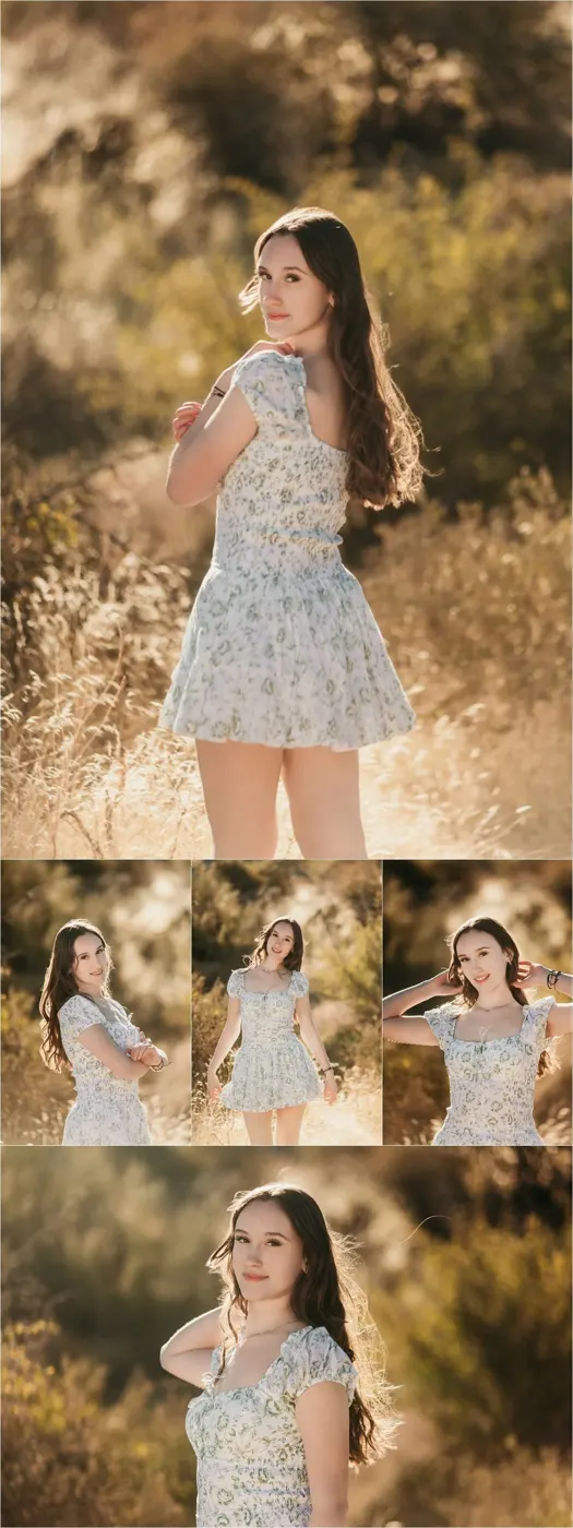 Sunrise Senior Photos at Lost Dutchman State Park